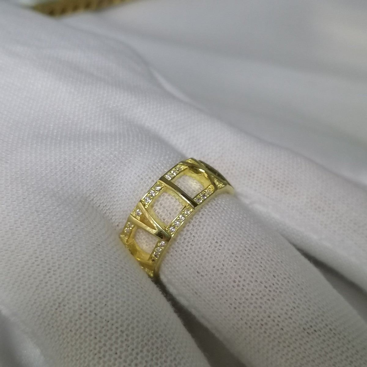 [Eterna Jewels]ATLAS LARGE OPEN DIAMOND RING