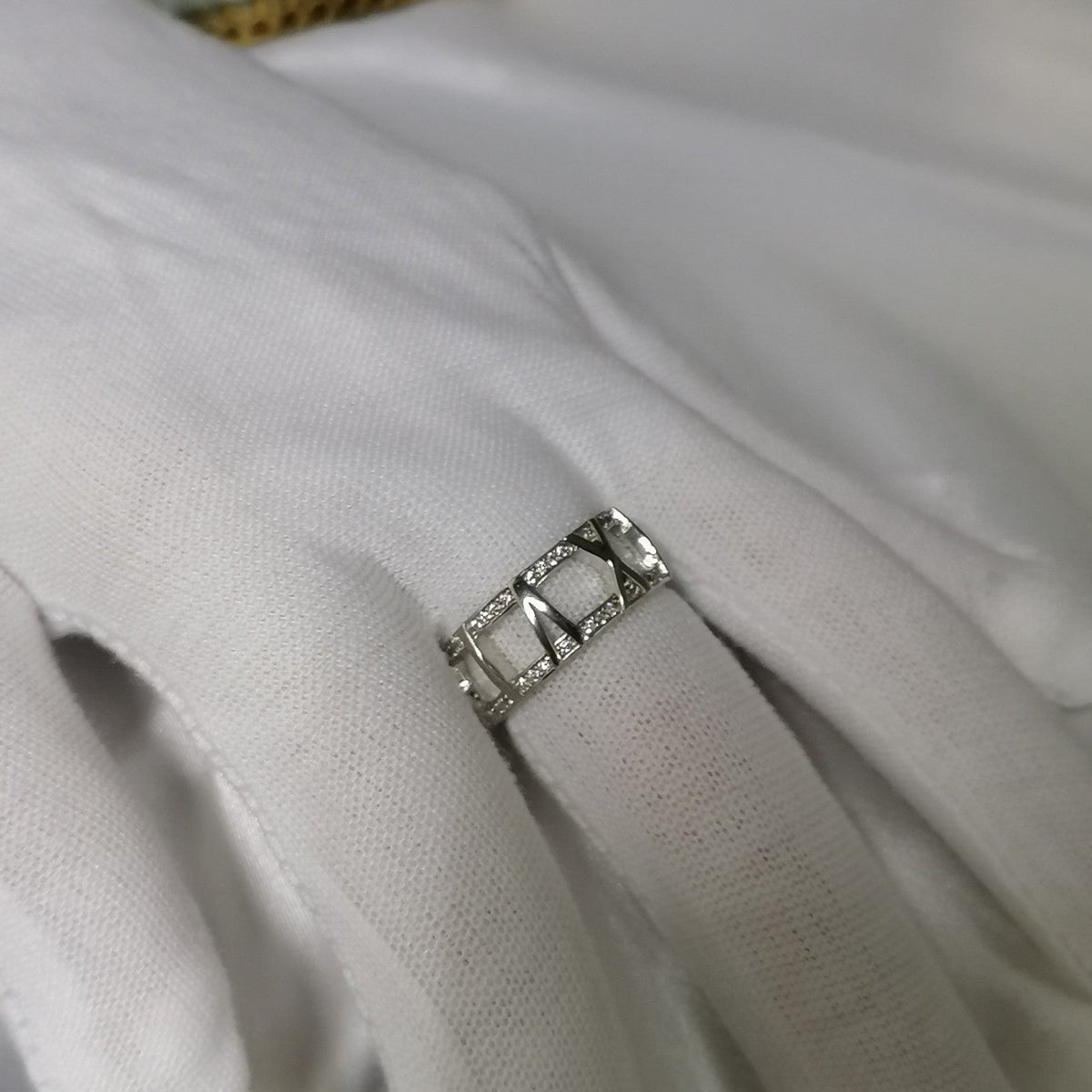[Eterna Jewels]ATLAS LARGE OPEN DIAMOND RING