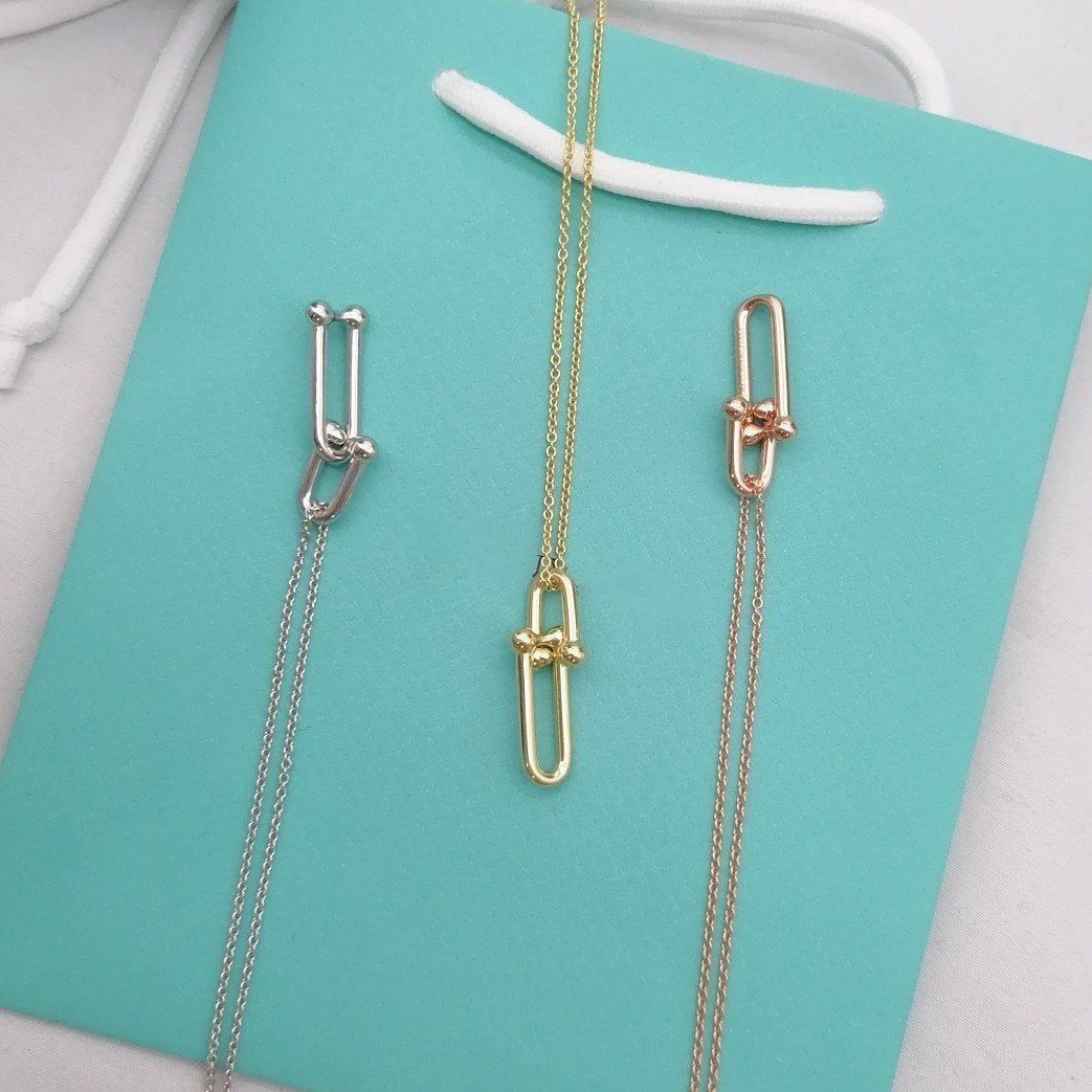 [Eterna Jewels]HARDWEAR GOLD DROP PEDANT NECKLACE