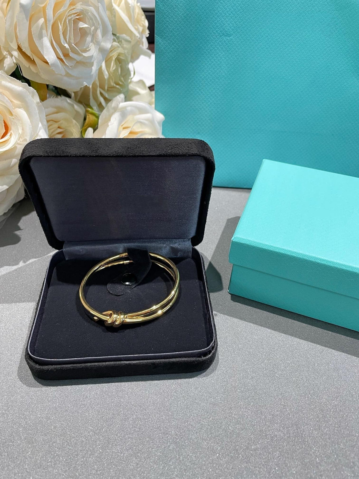 [Eterna Jewels]KNOT DOUBLE ROW GOLD BRACELET