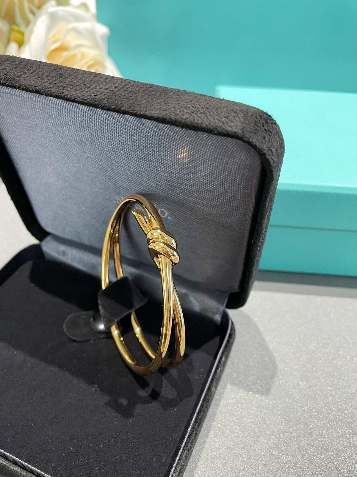 [Eterna Jewels]KNOT DOUBLE ROW GOLD BRACELET