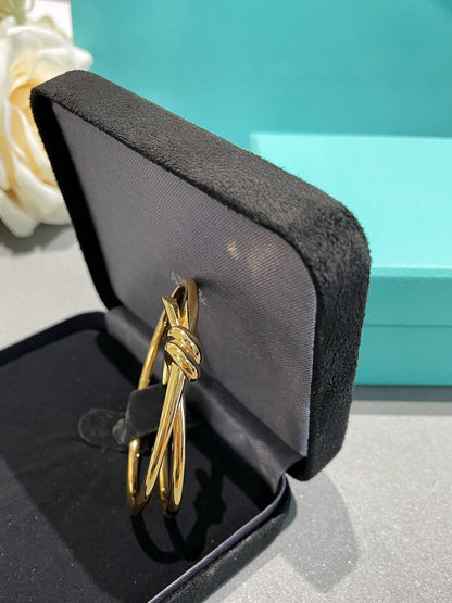 [Eterna Jewels]KNOT DOUBLE ROW GOLD BRACELET