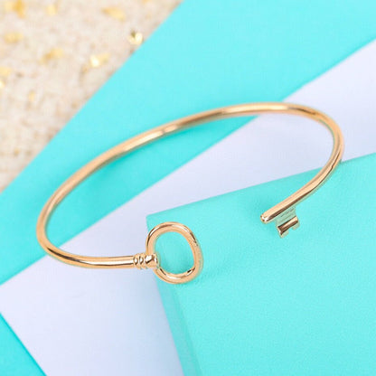 [Eterna Jewels]KEY WIRE OVAL BRACELET