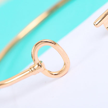 [Eterna Jewels]KEY WIRE OVAL BRACELET