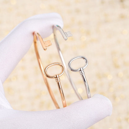[Eterna Jewels]KEY WIRE OVAL BRACELET