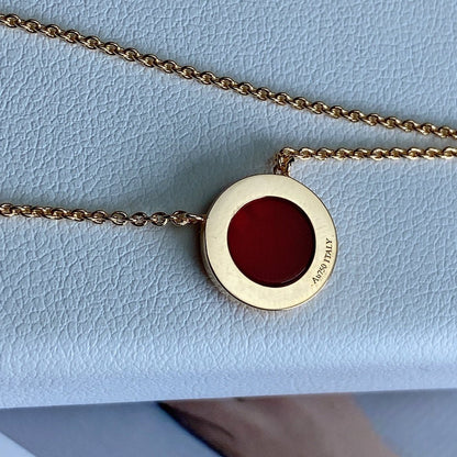 [Eterna Jewels]T DIAMOND CIRCLE PEDANT NECKLACE