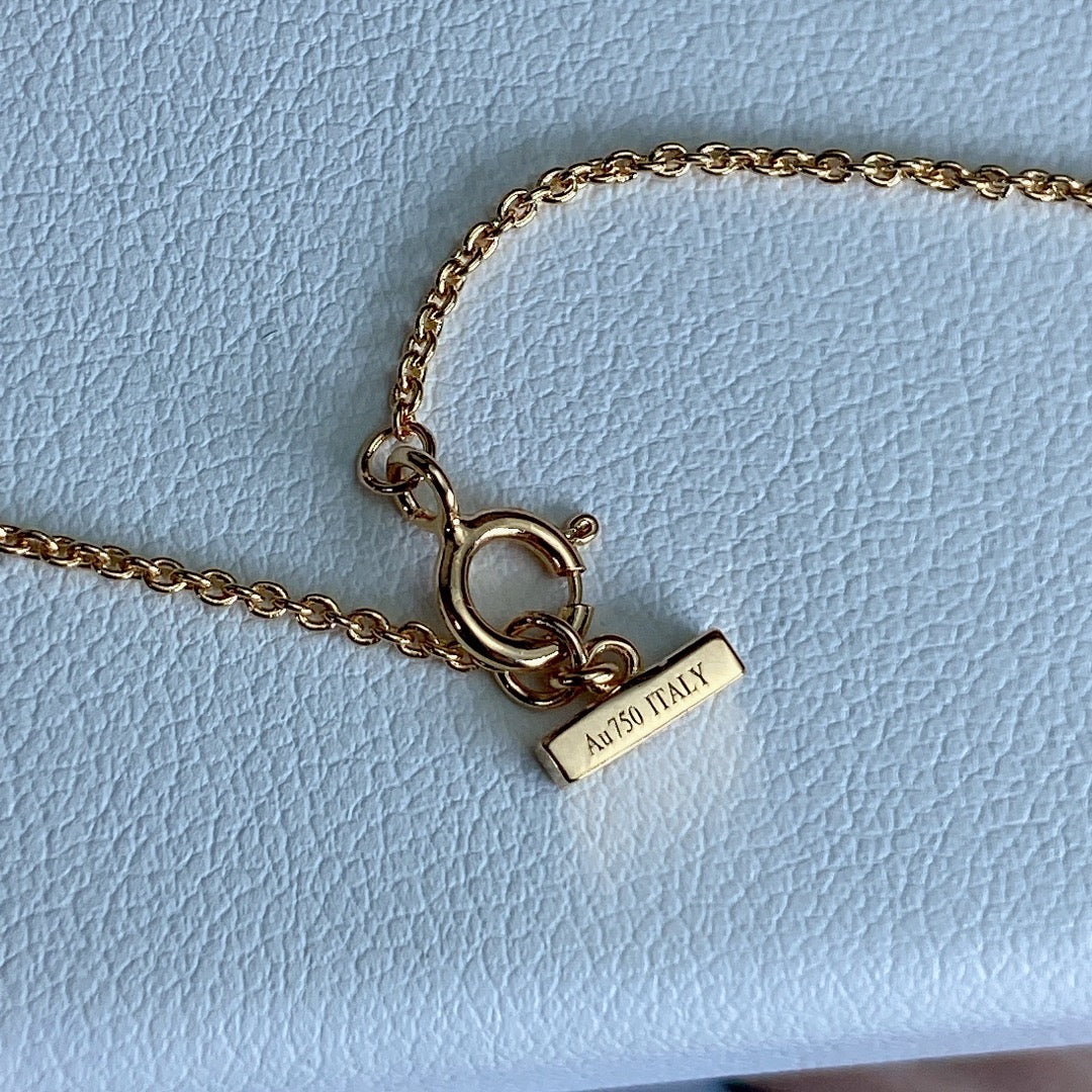 [Eterna Jewels]T DIAMOND CIRCLE PEDANT NECKLACE