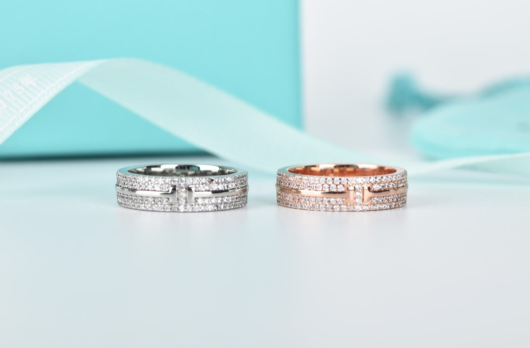 [Eterna Jewels]T WIRE DIAMOND RING