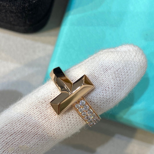[Eterna Jewels]T WIRE MEDIUM DIAMOND RING