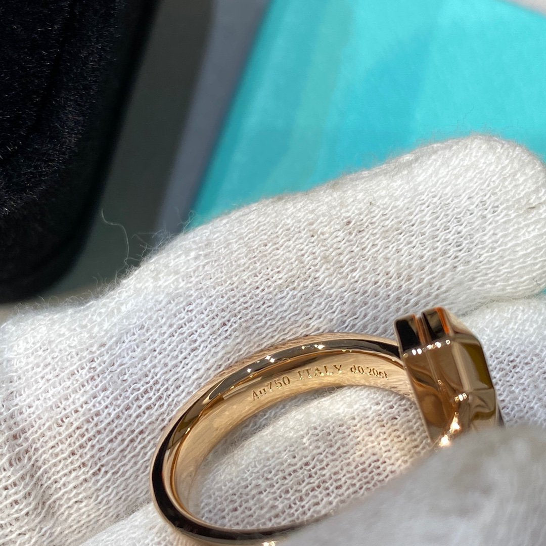 [Eterna Jewels]T WIRE MEDIUM DIAMOND RING
