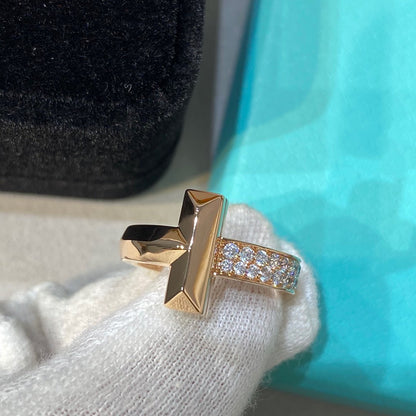 [Eterna Jewels]T WIRE MEDIUM DIAMOND RING