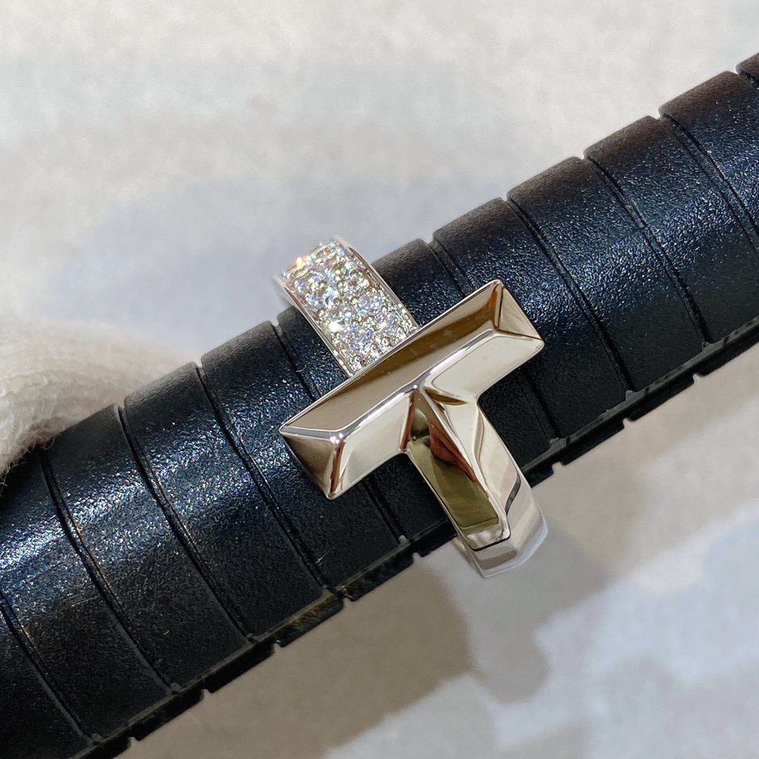 [Eterna Jewels]T WIRE MEDIUM DIAMOND RING