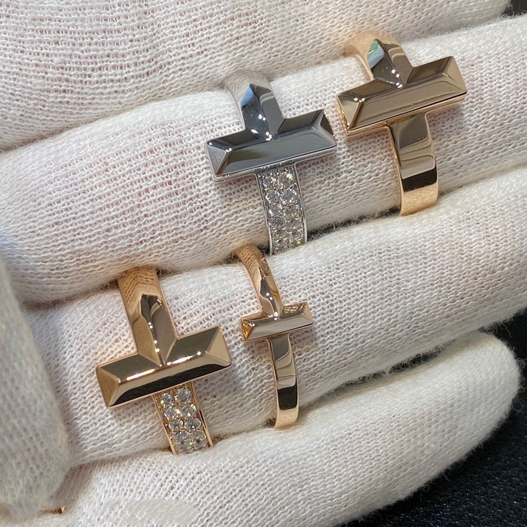 [Eterna Jewels]T WIRE MEDIUM DIAMOND RING
