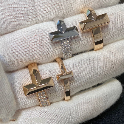 [Eterna Jewels]T WIRE MEDIUM DIAMOND RING