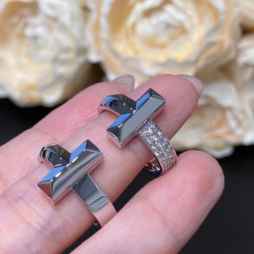 [Eterna Jewels]T WIRE MEDIUM DIAMOND RING