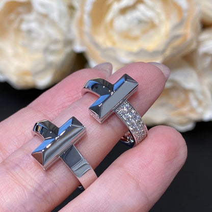[Eterna Jewels]T WIRE MEDIUM DIAMOND RING