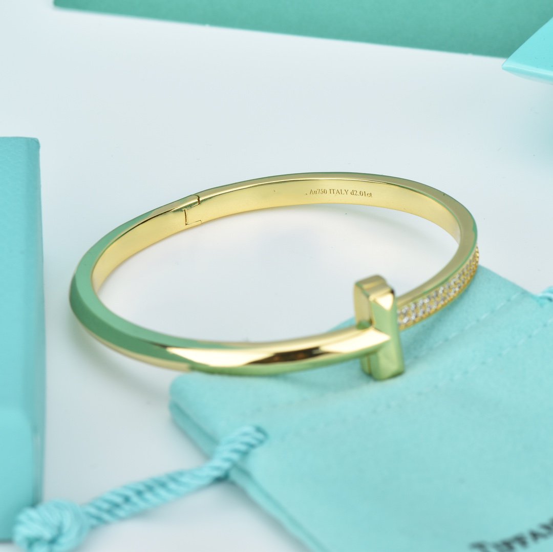 [Eterna Jewels]WIDE DIAMONDS HINGED BANGLE