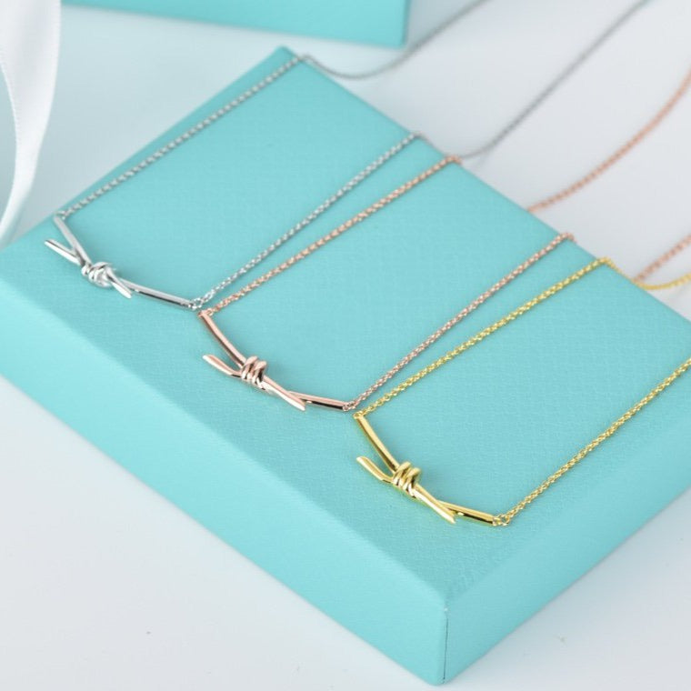 [Eterna Jewels]KNOT NECKLACE