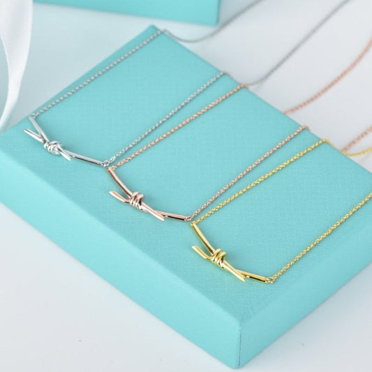 [Eterna Jewels]KNOT NECKLACE
