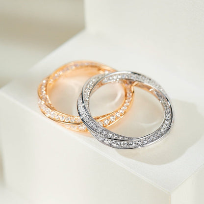 [Eterna Jewels]SPIRAL DIAMOND RING