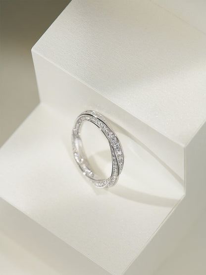 [Eterna Jewels]SPIRAL DIAMOND RING