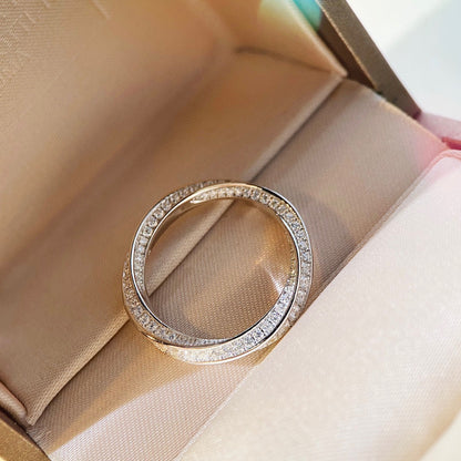 [Eterna Jewels]SPIRAL DIAMOND RING