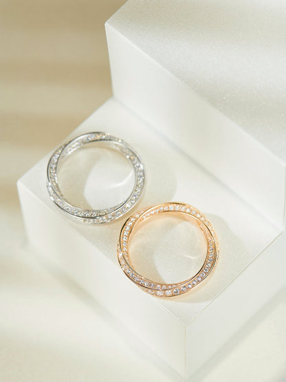 [Eterna Jewels]SPIRAL DIAMOND RING