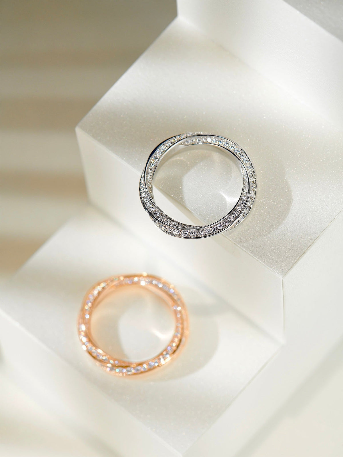 [Eterna Jewels]SPIRAL DIAMOND RING