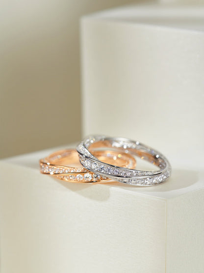 [Eterna Jewels]SPIRAL DIAMOND RING
