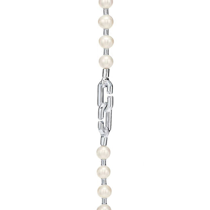 [Eterna Jewels]HARDWEAR PEARL WRAP NECKLACE