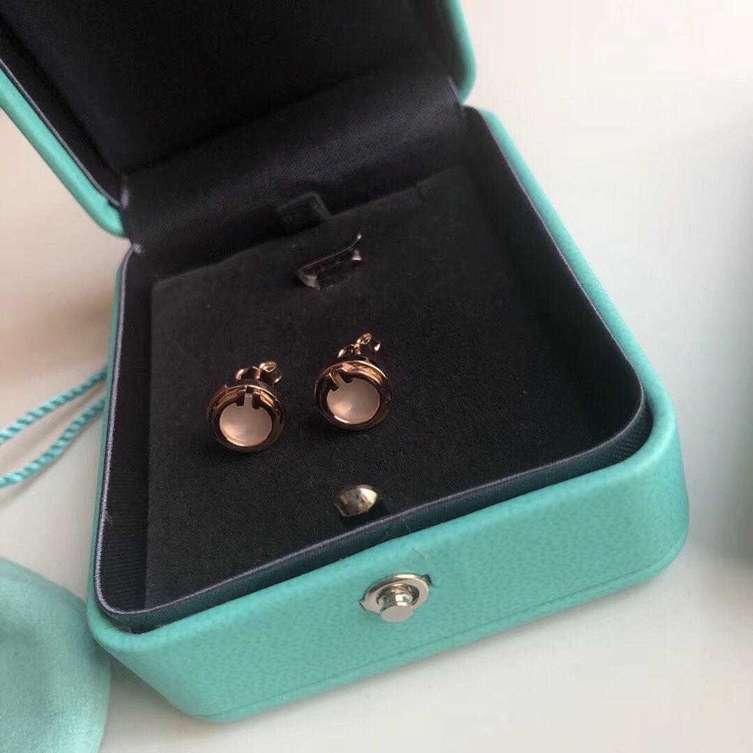 [Eterna Jewels]PEARL CIRCLE EARRINGS MOTHER