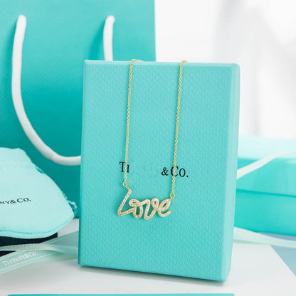 [Eterna Jewels]PALOMA S GRAFFITI LOVE NECKLACE DIAMOND