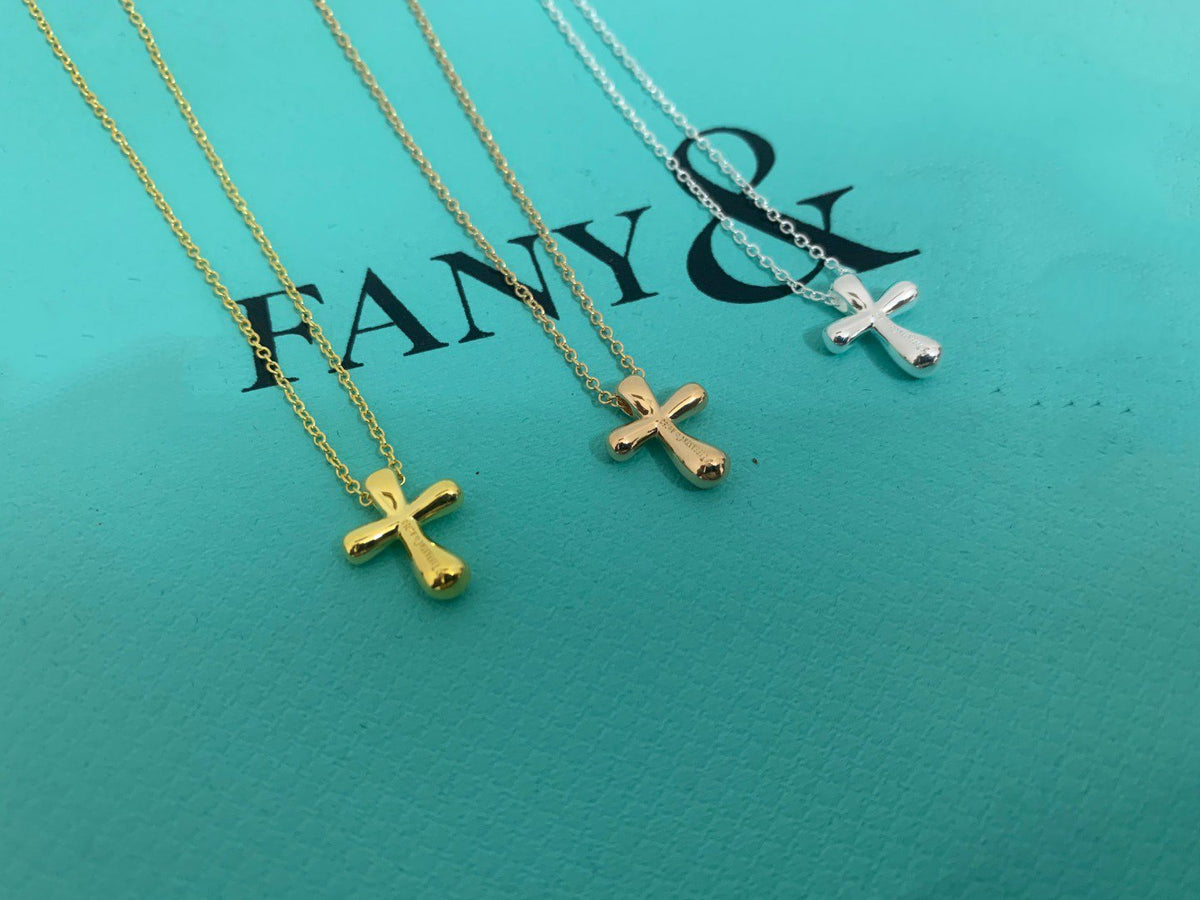 [Eterna Jewels]CROSS PENDANT MINI BARE CROSS NECKLACE