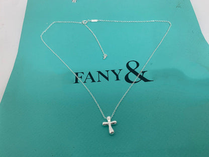 [Eterna Jewels]CROSS PENDANT MINI BARE CROSS NECKLACE