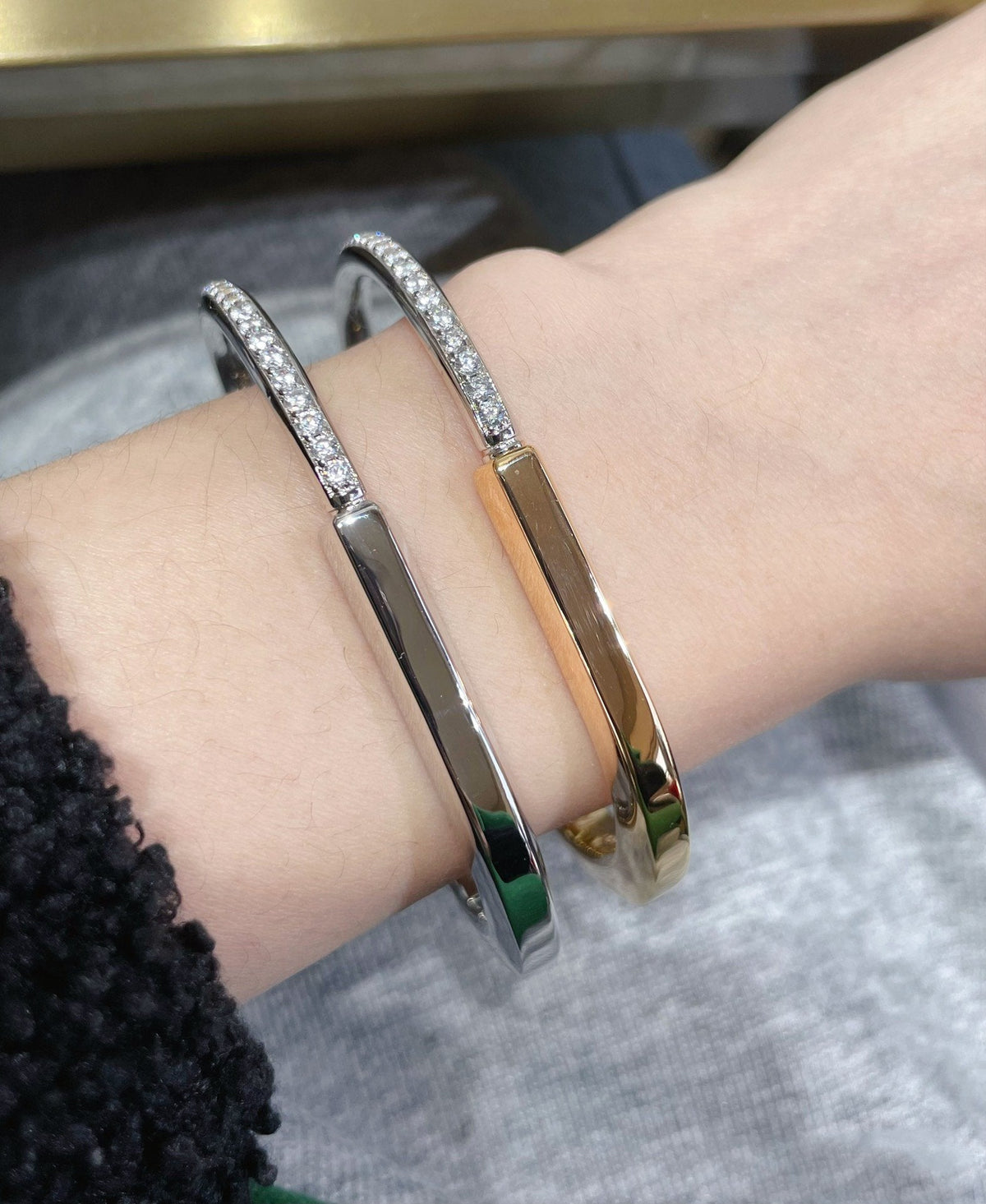 [Eterna Jewels]LOCK BRACELET DIAMOND