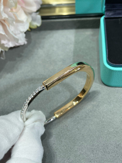 [Eterna Jewels]LOCK BRACELET DIAMOND