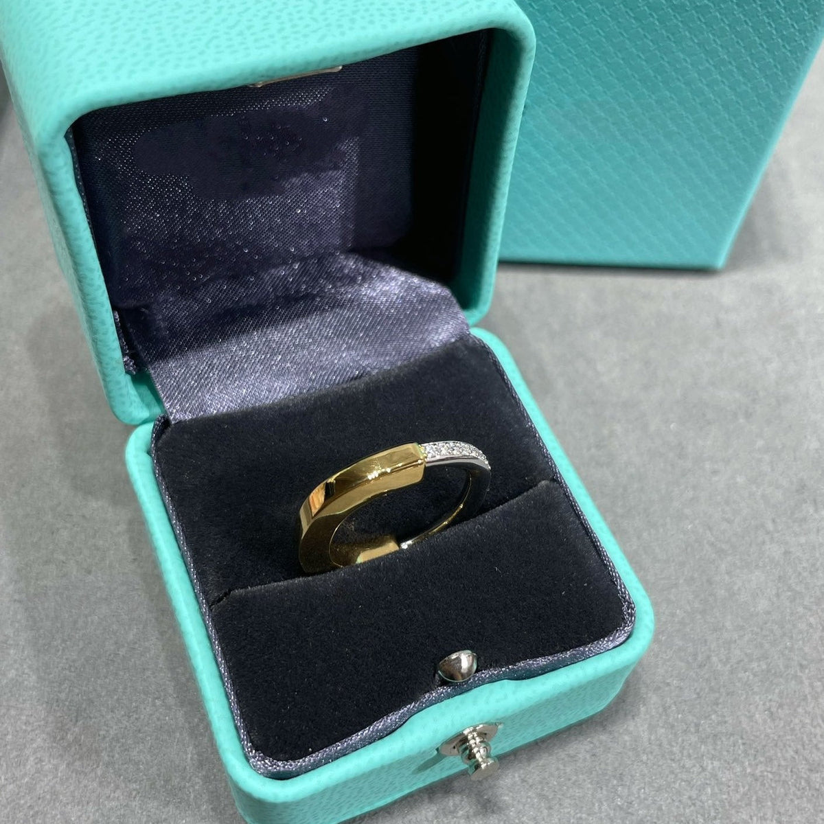 [Eterna Jewels]LOCK DIAMOND RING