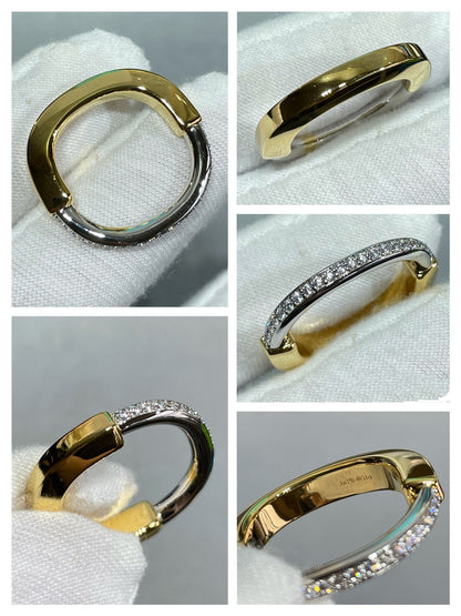 [Eterna Jewels]LOCK DIAMOND RING