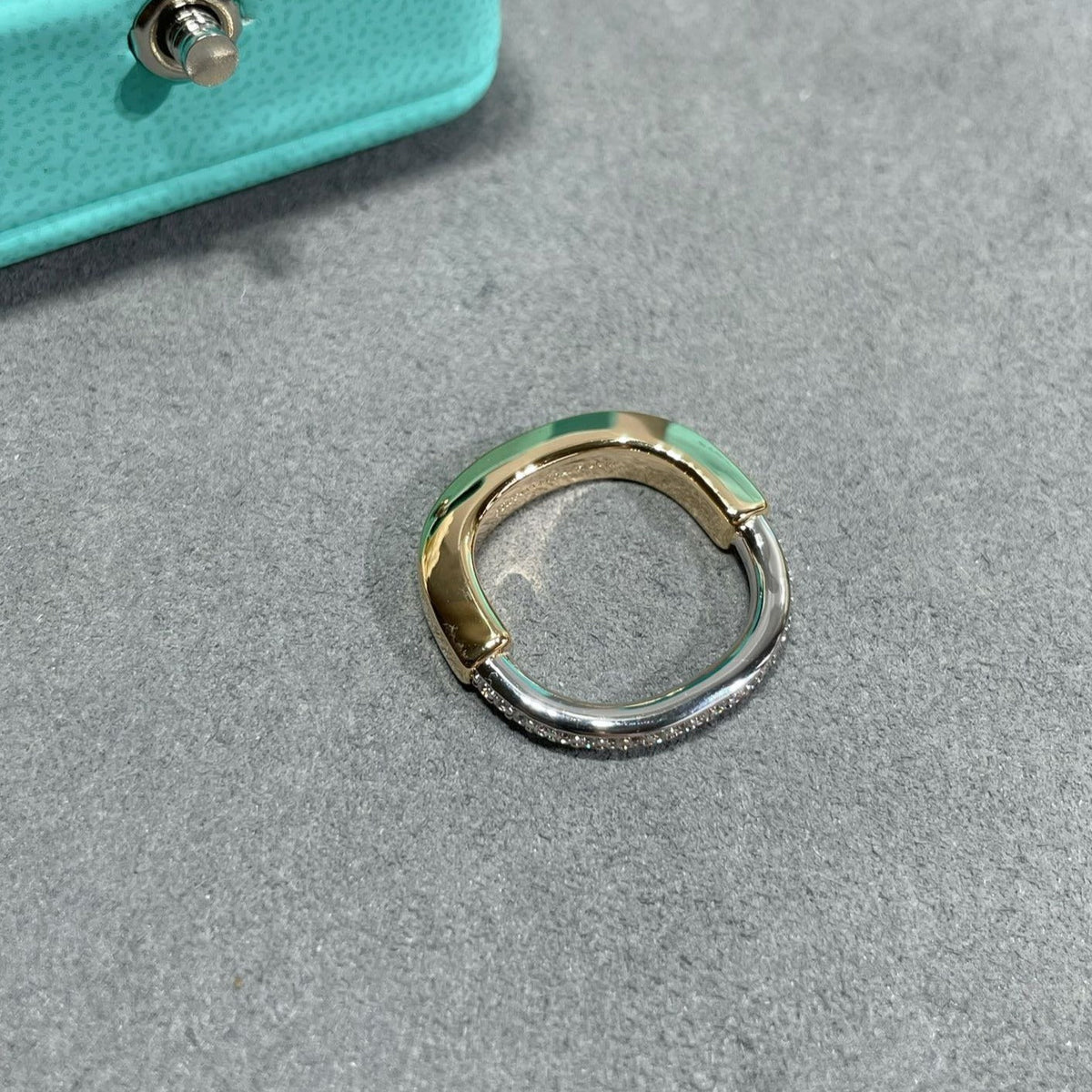 [Eterna Jewels]LOCK DIAMOND RING