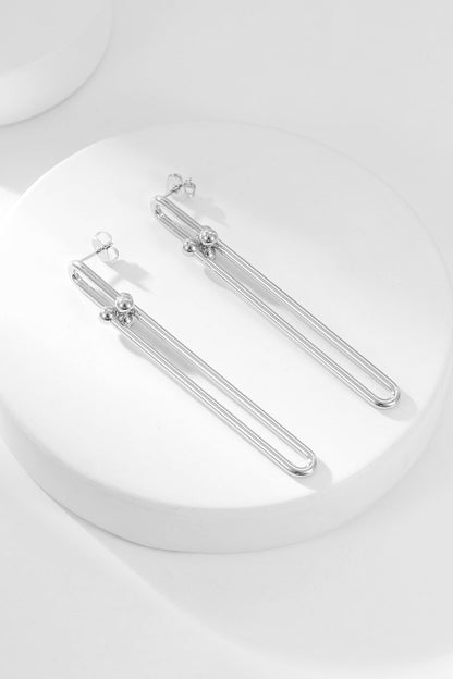 [Eterna Jewels]HARDWEAR LONG DROP EARRINGS