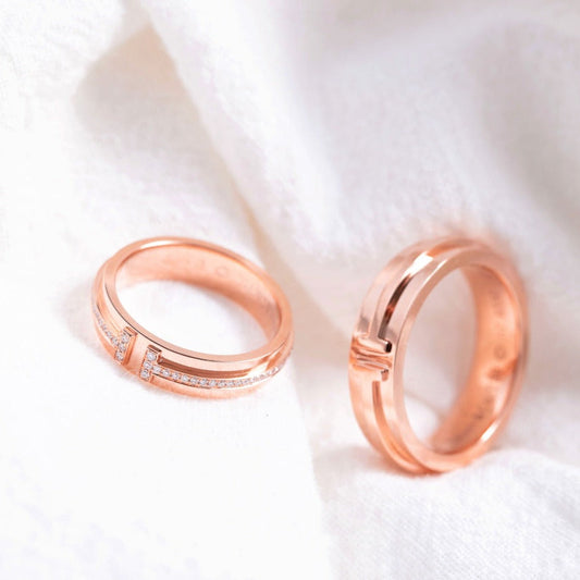 [Eterna Jewels]T PINK GOLD RING