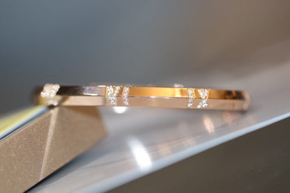 [Eterna Jewels]ATLAS X PINK GOLD BRACELET