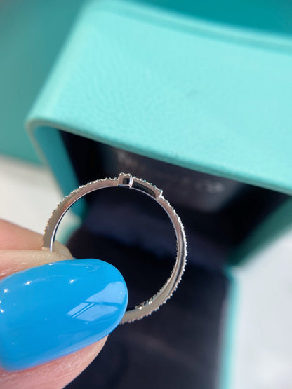 [Eterna Jewels]T SMALL RING DIAMOND SILVER