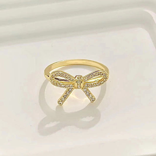 [Eterna Jewels]TWIST BOW RING