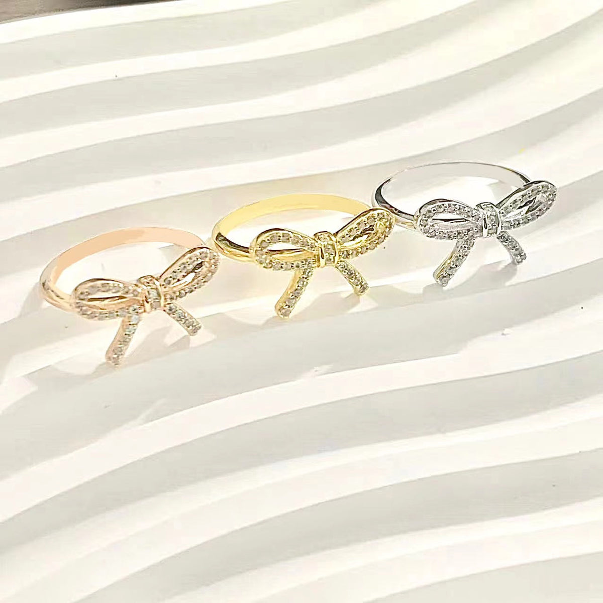 [Eterna Jewels]TWIST BOW RING