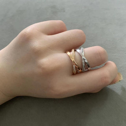 [Eterna Jewels]ATLAS X DIAMOND RING