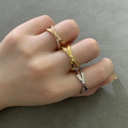 [Eterna Jewels]ATLAS X DIAMOND RING