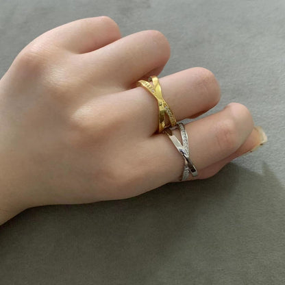 [Eterna Jewels]ATLAS X DIAMOND RING
