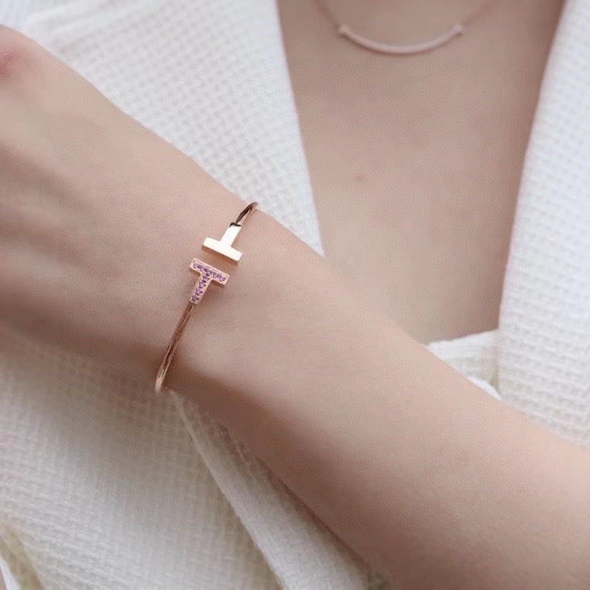 [Eterna Jewels]T PINK GOLD PINK DIAMOND BRACELET