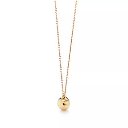 [Eterna Jewels]BALL PENDANT 12.75MM NECKLACE